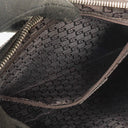 Gucci Brown Leather Shoulder Hobo Bag