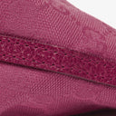 Gucci Mini Baguette Pochette Boat Pink GG Monogram Bag