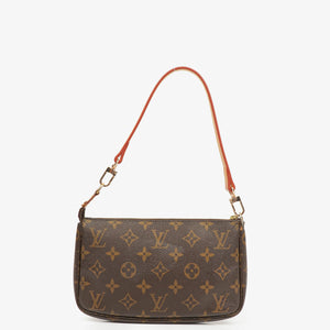Louis Vuitton Pochette Accessoires Monogram Canvas Clutch Handbag