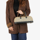 Louis Vuitton Blue Monogram Mini Lin Alma Long Handbag&nbsp;