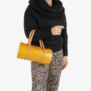 Louis Vuitton Papillon 30 Bedford Yellow Monogram Vernis Leather Bag