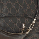 Gucci Brown Leather Shoulder Hobo Bag