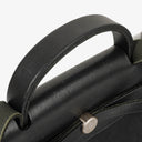 Hermes Herbag Noir Canvas Vache Hunter MM 2 In 1 Bag