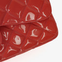 Chanel Jumbo Classic Double Flap Patent Quilted Leather With Silver-tone Hardware