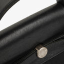 Hermes Herbag Noir Canvas Vache Hunter MM 2 In 1 Bag