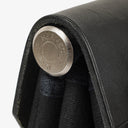 Hermes Herbag Noir Canvas Vache Hunter MM 2 In 1 Bag