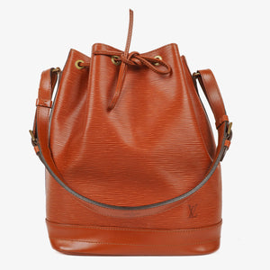 Louis Vuitton Noe Grande Brown EPI Leather Shoulder Bag