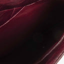 Chanel Burgundy Lambskin Quilted Turnlock Tote Bag