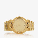 Gucci 9200M Round Gold-Tone Stainless Steel