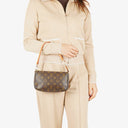 Louis Vuitton Pochette Accessoires Monogram Canvas Clutch Handbag