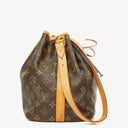 Louis Vuitton Petit Noe Monogram Canvas Shoulder Bag