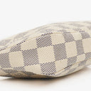 Louis Vuitton Pochette Accessoires Damier Azur Clutch Handbag