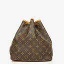 Louis Vuitton Petit Noe Monogram Canvas Shoulder Bag