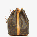 Louis Vuitton Petit Noe Monogram Canvas Shoulder Bag