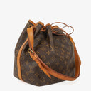 Louis Vuitton Petit Noe Monogram Canvas Shoulder Bag