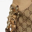 Gucci Beige GG Canvas New Jackie Hobo Bag