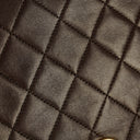 Sac à rabat complet classique Chanel en agneau matelassé marron avec ferrures plaquées or 24 carats