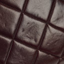 Chanel Burgundy Lambskin Quilted Turnlock Tote Bag