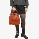 Louis Vuitton Noe Grande Brown EPI Leather Shoulder Bag
