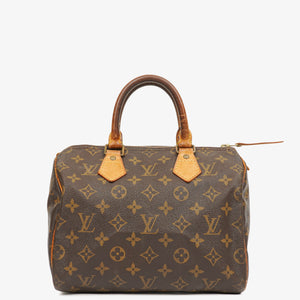 Louis Vuitton Speedy 25 Monogram Canvas Bag