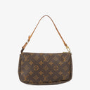 Louis Vuitton Pochette Accessoires Monogram Canvas Clutch Handbag