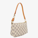 Louis Vuitton Pochette Accessoires Damier Azur Clutch Handbag