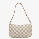 Louis Vuitton Pochette Accessoires Damier Azur Clutch Handbag