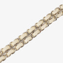 Chanel Chevron Quilted Leather Shoulder Bag With Silver-Tone Hardware