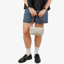 Louis Vuitton Pochette Accessoires Damier Azur Clutch Handbag