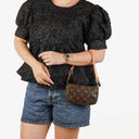 Louis Vuitton Mini Pochette Accessoires Monogram Canvas Clutch Handbag