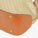 Celine Vintage Macadam Beige Drawstring Bucket Bag