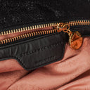 Stella McCartney Black Falabella Tote Vegan Shaggy Deer