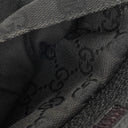 Gucci GG Black Monogram Canvas Belt Bag