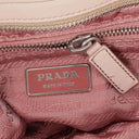 Prada Callf Pocket Cipria Shoulder Bag