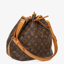 Louis Vuitton Petit Noe Monogram Canvas Shoulder Bag