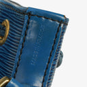 Sac bandoulière Louis Vuitton Noe Grande GM en cuir EPI bleu
