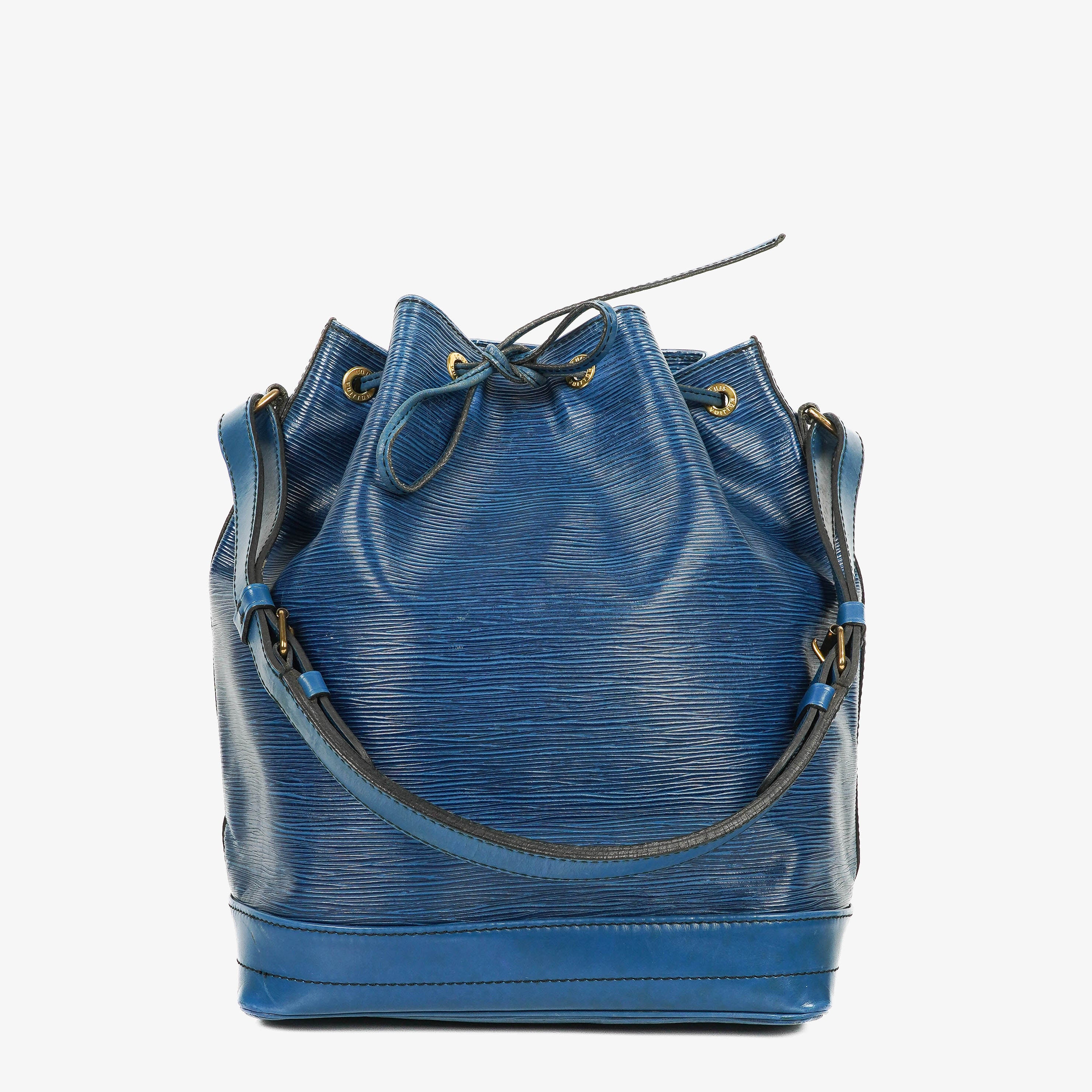 Louis Vuitton Noe Grande GM Blaue EPI Leder Schultertasche