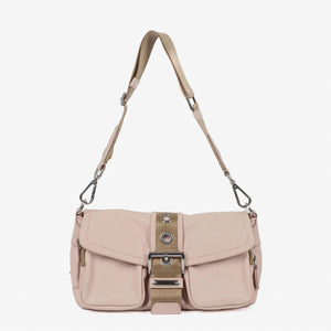 Prada Callf Pocket Cipria Shoulder Bag