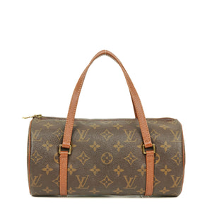 Louis Vuitton Papillon 25 Vintage Monogram Canvas Handbag