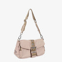 Prada Callf Pocket Cipria Shoulder Bag