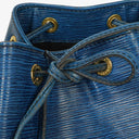 Sac bandoulière Louis Vuitton Noe Grande GM en cuir EPI bleu
