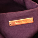 Miu Miu Vitello Bow Satchel Bag