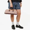 Louis Vuitton Mini Alma Long Cherry Monogram Handbag