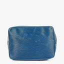 Sac bandoulière Louis Vuitton Noe Grande GM en cuir EPI bleu