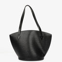 Louis Vuitton Black EPI Leather Saint Jacques GM Shoulder Bag