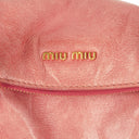 Miu Miu Vitello Bow Satchel Bag