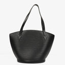 Louis Vuitton Black EPI Leather Saint Jacques GM Shoulder Bag