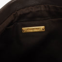 Miu Miu Matelasse Brown Leather Cluch Bag