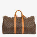 Louis Vuitton Keepall 55 Monogram Canvas Travel Bag