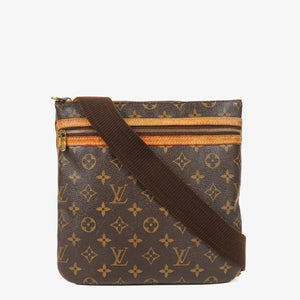 Louis Vuitton Bosphore Pochette Monogram Canvas Shoulder Bag